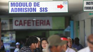 Ministerio de Salud declara en reorganización al Seguro Integral de Salud por 120 días