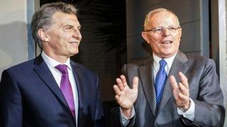 Presidente Kuczynski llega a Argentina para reunirse el viernes con Macri