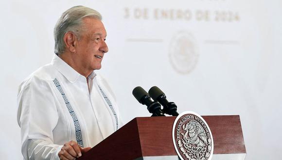 Pese a la popularidad general, casi 7 de cada 10 mexicanos, el 68%, desaprueban su gestión de la seguridad pública, con una valoración positiva del 20%. | Foto: Presidencia de México / AFP