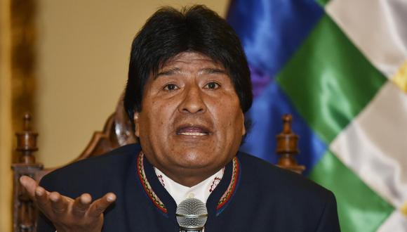 Evo Morales renunció a la presidencia de Bolivia. (Foto: AFP)