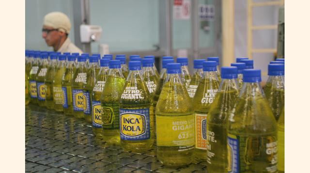Inca Kola. Tiene el segundo lugar en el rubro de bebidas con 91 en Consumer Reach Points (CRPs).
