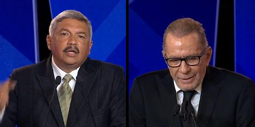 El primer candidato en participar en una dupla con Ricardo Belmont fue Alberto Beingolea. (Foto: Twitter / Andina)