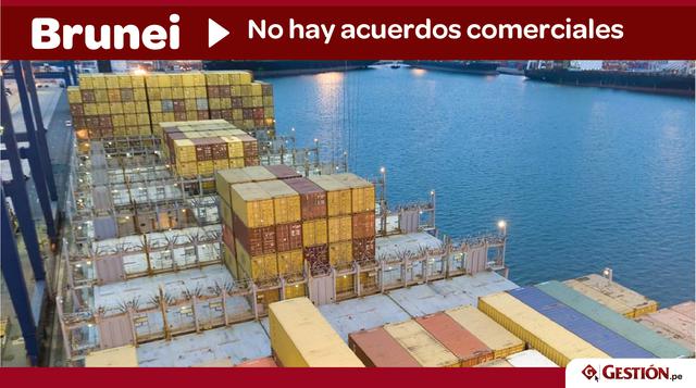 Según el último reporte de comercio bilateral Perú – Brunei, el comercio entre ambos países ha sido mínimo. Entre enero y setiembre de 2016 las importaciones fueron de apenas US$ 100,000; y las exportaciones sumaron solo US$ 10,000.