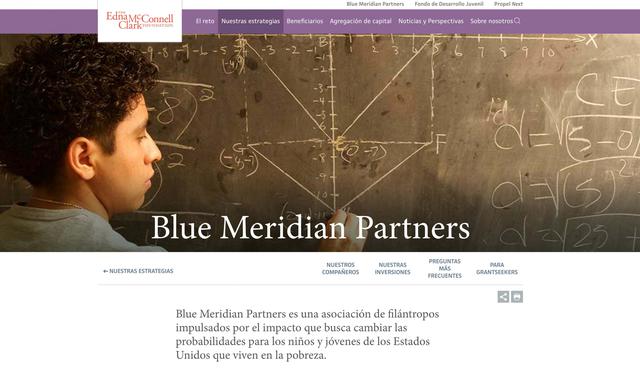 Nurse Family Partnership. Ayuda a financiar la expansión de los programas de visitas domiciliarias de Nurse Family Partnership en Estados Unidos. y mejorar el embarazo y otros asuntos de salud para 100,000 madres jóvenes de bajos ingresos y sus hijos. La madre promedio atendida por Nurse Family Partnership no está casada, tiene 19 años y vive con un ingreso familiar anual de 9,000 dólares. El donador, Blue Meridian Partners, está colaborando con múltiples donantes multimillonarios, incluidos Stanley Druckenmiller, Connie y Steve Ballmer, George Kaiser, Sergey Brin y David Tepper. Donador: Blue Meridian Partners. 33 millones de dólares