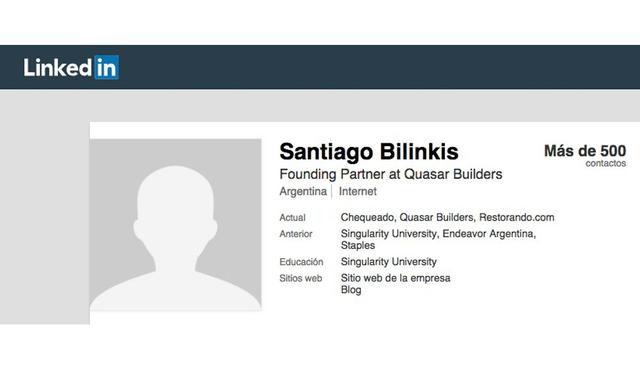 FOTO  8 | Santiago Bilinkis, Socio Fundador de Quasar Builders 
 (Argentina)