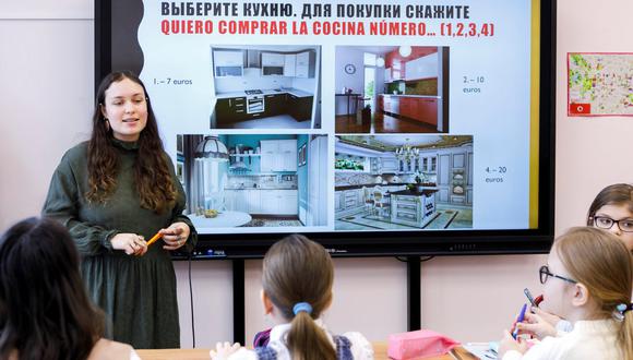 Educadores en Rusia. (Foto: EFE)