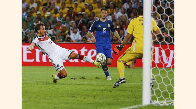 Otros picos de tráfico importantes en Twitter fueron generados durante la final. A partir del el minuto siguiente del gol de Alemania se lanzaron en esta red social más de 556,000 ‘tuits’.(Foto: Reuters))