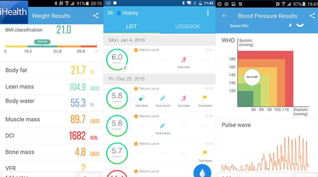 IHealth mide los signos vitales (Gratuita y solo disponible para iOS). (Foto: Google Play)
