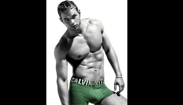 Kellan Lutz. Se unió a esta marca en 2010, para promocionar su famosa línea de calzoncillos. (Calvin Klein)
