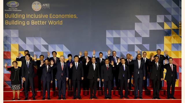 ¿Quienes lo integran? APEC cuenta con 21 miembros, entre ellos las tres mayores economías del planeta. Se creó en 1989 para aprovechar la creciente interdependencia de la región. (Foto: Reuters)