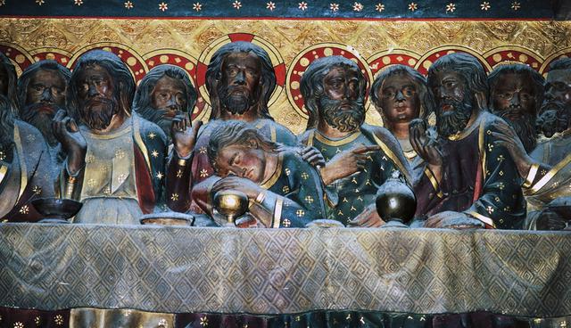 FOTO 6 | La última cena
Este bajorrelieve, titulado Historias de la vida de Cristo, fue realizado por Jean Ravy, quien murió en 1345. Fotógrafo: DEA / C. SAPPA / De Agostini Editorial