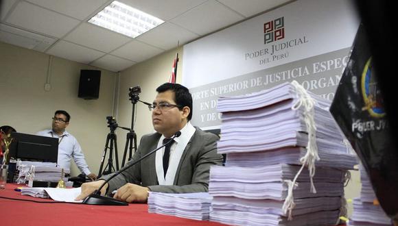 El juez Jorge Chávez Tamariz también pidió a la fiscalía que adjunte testimonios completos sobre arbitrajes. (Foto: Difusión)