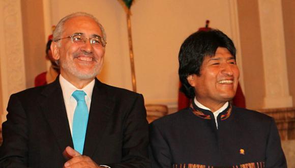 Evo Morales y Carlos Mesa. (Foto: EFE)