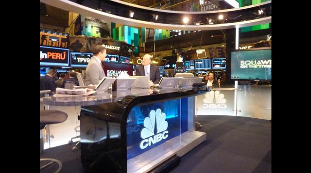 La participación de la delegación de inPerú en el NYSE fue cubierta por medios internacionales. (Foto: Javier Parker)