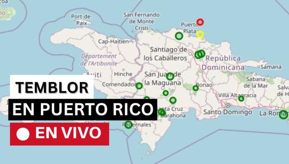 Reporte sísmico con hora, epicentro y magnitud de los últimos temblores registrados en Rep. Dominicana según el Centro Nacional de Sismología. (Foto: Google Maps)