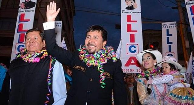 FOTO 5 |3. Elmer Cáceres Llica
El gobernador regional de Arequipa no solo afronta cuestionamientos por su postura frente al proyecto Tía María. En el plano judicial, se encuentra pendiente una solicitud de la Fiscalía para que se revoque la sentencia que lo absolvió del delito de falsificación de documentos cuando postuló en el 2010 a la Alcaldía de Caylloma. El Ministerio Público pide 5 años de cárcel para la actual autoridad arequipeña. (Foto: Difusión)