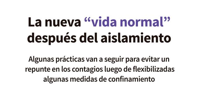 FOTO 1 | Algunas prácticas van a seguir para evitar un repunte en los contagios luego de flexibilizadas algunas medidas de confinamiento.