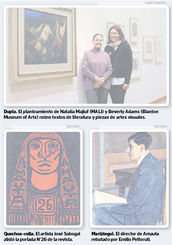 Algunas piezas de "Redes de vanguardia: Amauta y América Latina 1926 - 1930”.