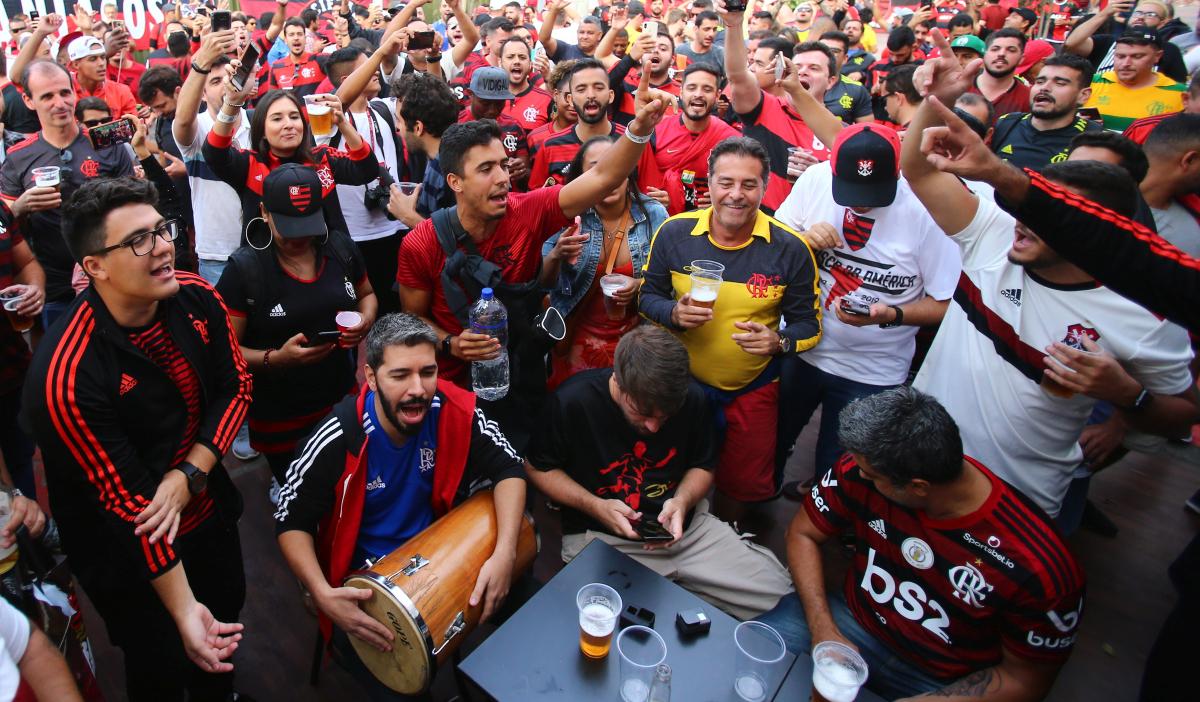 Hinchas del Flamengo (Foto: GEC)