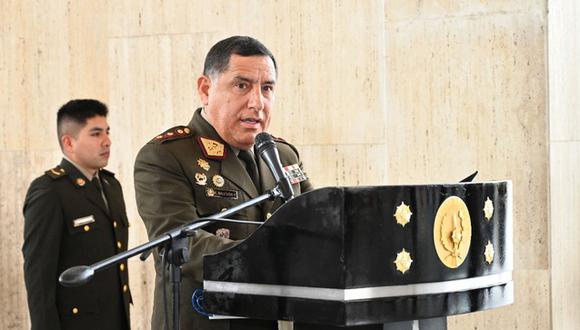 Augusto Briceño Valdivia asumirá el cargo de comandante general del Ejército del Perú. (Foto: Gob.pe)