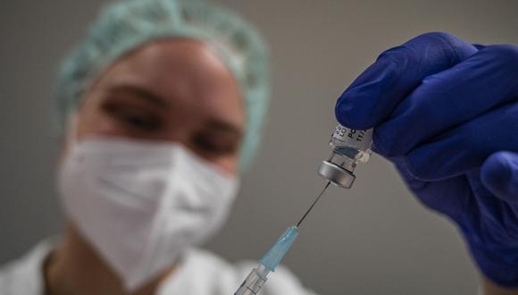 Vacuna de Pfizer. (Foto: AFP)