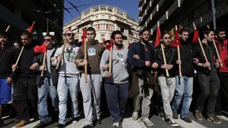 Huelga antiausteridad paraliza Grecia