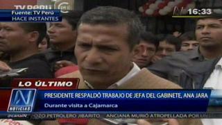 Ollanta Humala: “Hay gente interesada en dividir al equipo de Gobierno”