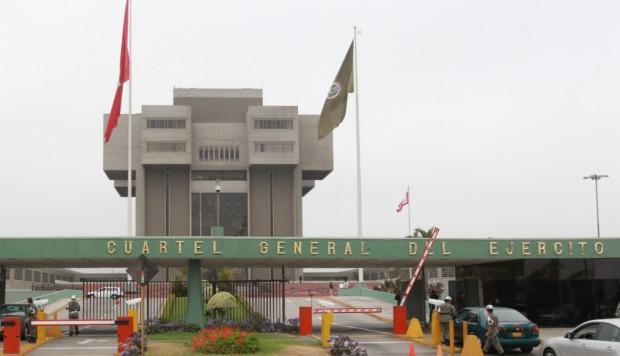 Ministro de Defensa, José Huerta, recibirá homenaje póstumo en el Cuartel General del Ejército, en San Borja. (Foto: GEC)