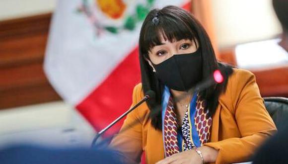 Primer ministra, Mirtha Vásquez, se pronunció sobre la renuncia de Luis Barranzuela como ministro del Interior. (Foto: PCM)