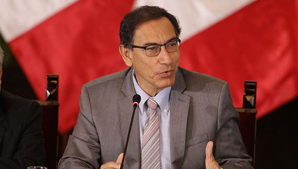 Presidente Martín Vizcarra resaltó que el desarrollo sostenible del Perú resulta “inviable” si la situación de corrupción persiste. (Foto: GEC)