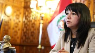 Mirtha Vásquez: “Nosotros queremos garantizar que Alarcón no diga que se ha violado su derecho a la defensa”