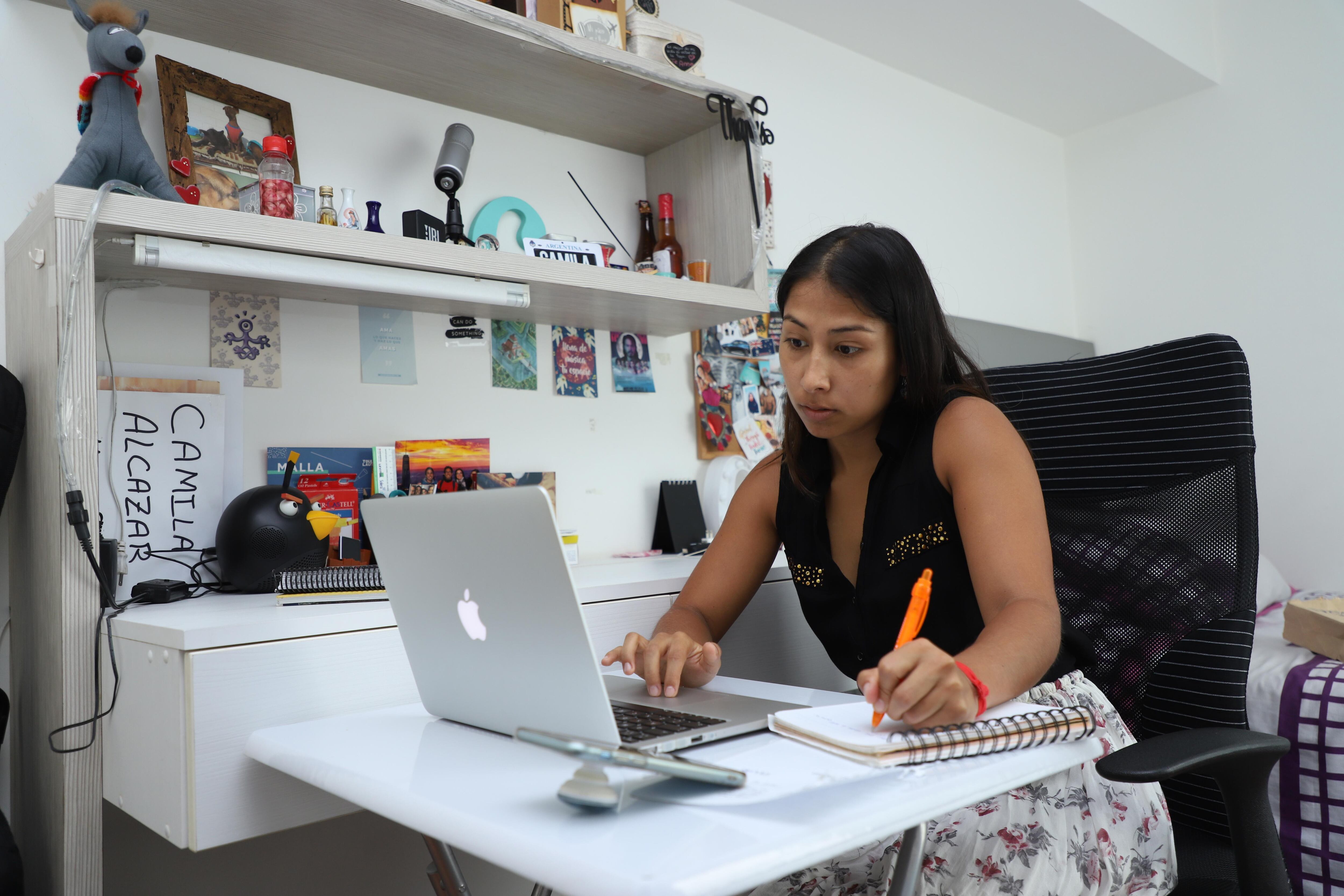 Parte de las empresas han podido adaptar sus actividades productivas al teletrabajo. (Foto: GEC)