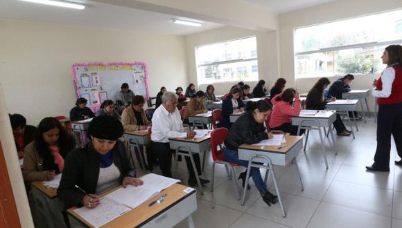 El año pasado, el Minedu suspendió las actividades del cronograma del concurso de ingreso a la Carrera Pública Magisterial 2021 que determina los cuadros de mérito para la contratación docente 2022-2023. (Foto: Andina)