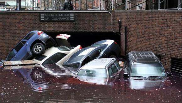 Una década después de que Sandy dejara trágicamente anegada a una de las potencias culturales y económicas del mundo,  . (AFP)