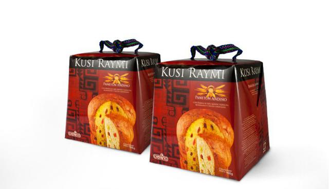 Kusi Raymi |Fue fabricado en harina de papa, quinua, trigo y kiwicha. Contiene aguaymanto y frutas confitadas. La Trinche lo muestra como una alternativa suave y amelcochada. (Kusi Raymi)