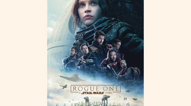Rogue One: una historia de Star Wars. Producida por: Lucasfilm Ltd. Ingresos globales de taquilla: (en una semana): US$ 306 millones. Rogue One fue el primer trabajo en la pantalla grande de Lucasfilm en ampliar el universo de La guerra de las galaxias má