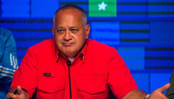 El número 2 del chavismo, Diosdado Cabello, demandó al diario El Nacional de Venezuela. (Foto: Cristian Hernandez / AFP).