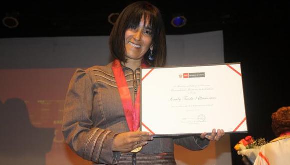 Sonaly Tuesta fue nombrada como viceministra de Patrimonio Cultural por la exministra Gisella Ortiz. (Foto: Difusión)