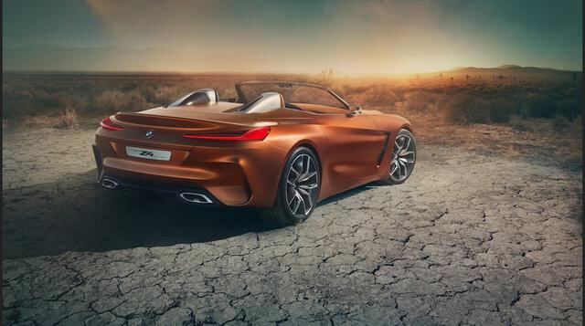 FOTO 3 | El BMW Concept Z4 es más elegante, deportivo y futurista. Sigue siendo de dos asientos, pero es considerablemente más bajo que el último Z4 que BMW dejó de construir hace un año. (Foto: Megaricos)