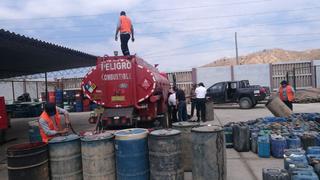Sunat interviene camión cisterna con 2,830 galones de petróleo sin documentación