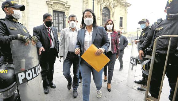 Keiko Fujimori había solicitado al presidente Francisco Sagasti que solicite, a nombre del Gobierno peruano, una auditoría a la segunda vuelta de las Elecciones 2021 por parte de la OEA. (Foto: GEC)