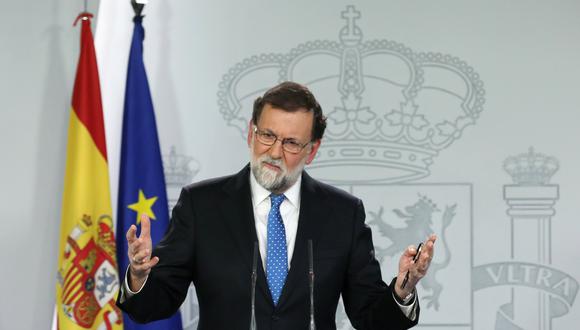 Mandatario español, Mariano Rajoy. (Foto: Reuters)