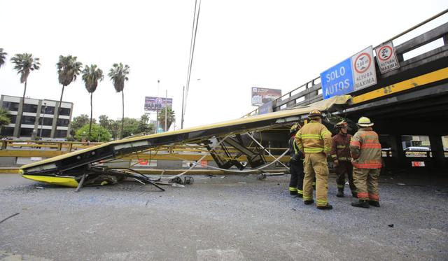 El accidente ocurrió a la altura de la cuadra 29 de la avenida Brasil. (Foto: Jessica Vicente/GEC)