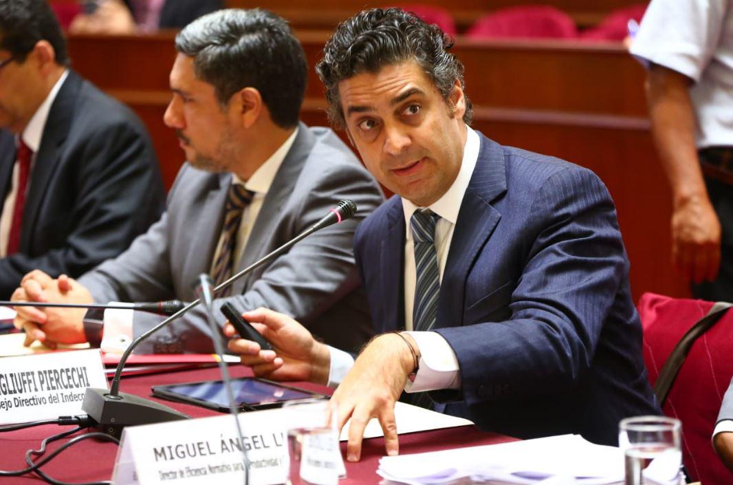 Ivo Gagliuffi, presidente de Indecopi