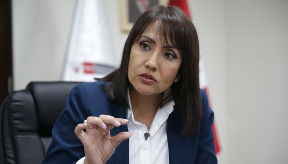 Presidenta ejecutiva de la ATU, María Jara, afirma que premier Mirtha Vásquez le expresó su apoyo en medio de intención del MTC de sacarla del cargo. (Foto: GEC)