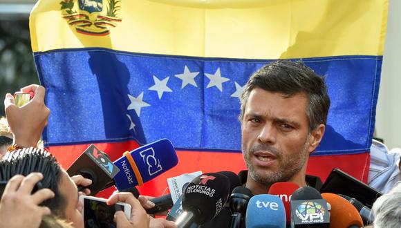 Leopoldo López | Venezuela: Líder opositor salió del país el viernes y  viajará a España, aseguró su padre | NNDC | MUNDO | GESTIÓN
