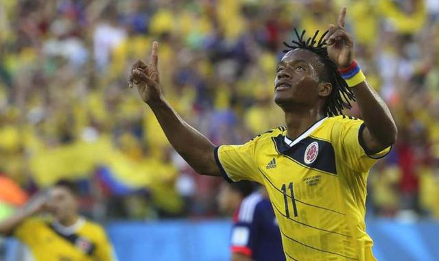 FOTO 19 | Juan Guillermo Cuadrado, extremo derecho de Juventus de Turín, tiene un valor de mercado de 25 millones de euros.