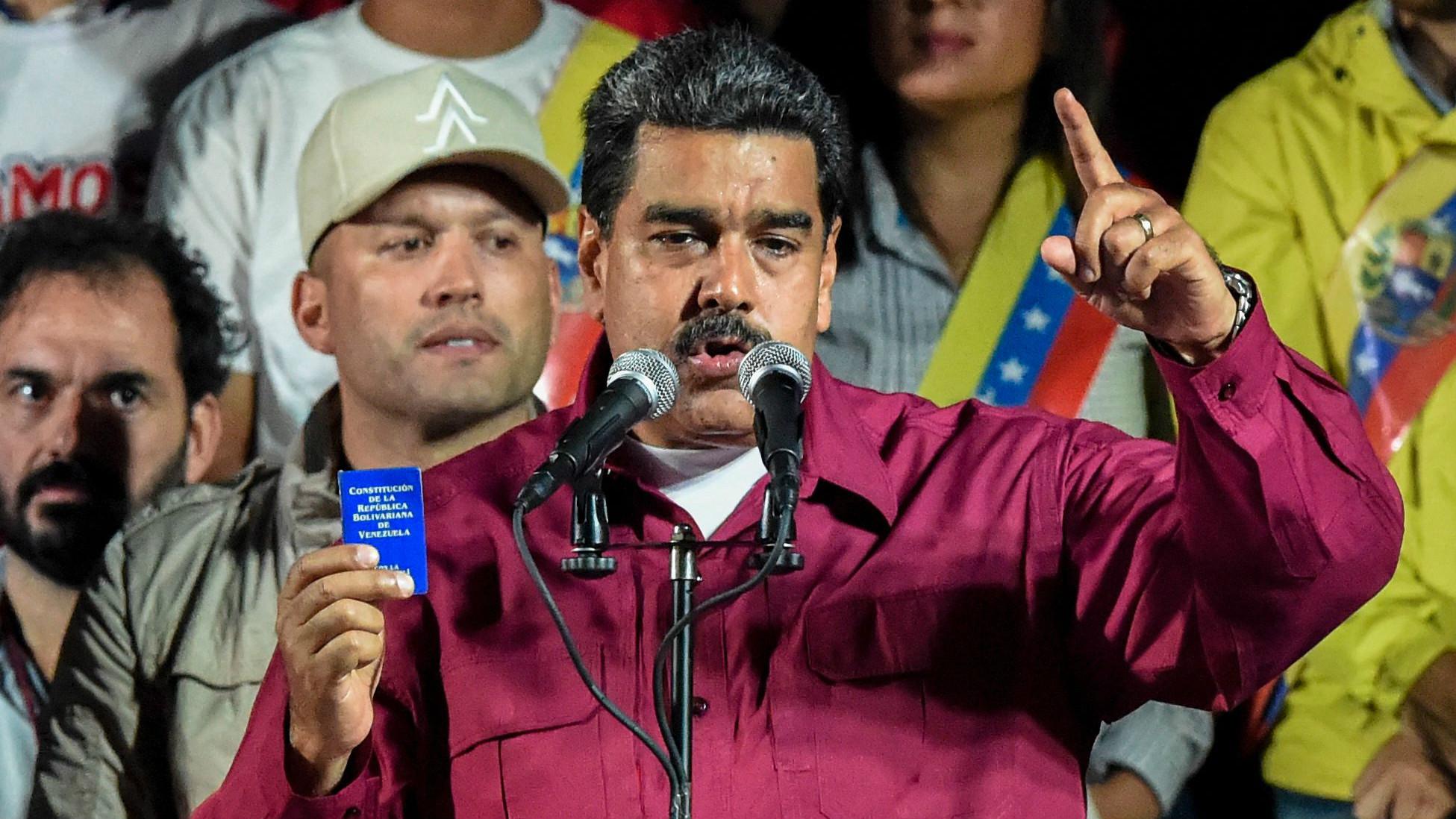 Maduro fue reelegido para otro mandato al frente de la golpeada Venezuela. (Foto: AFP)