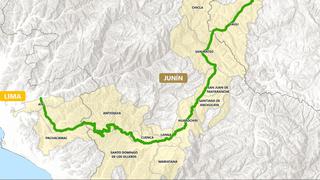 PMO Vías: nuevo trazo de la Carretera Central tendrá un costo superior a los S/ 12,000 millones