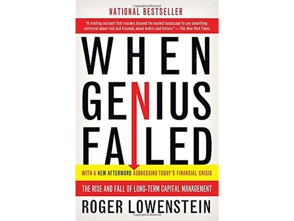 "When Genius Failed: The Rise and Fall of Long-Term Capital Management" - Roger Lowenstein. (Foto: Amazon)